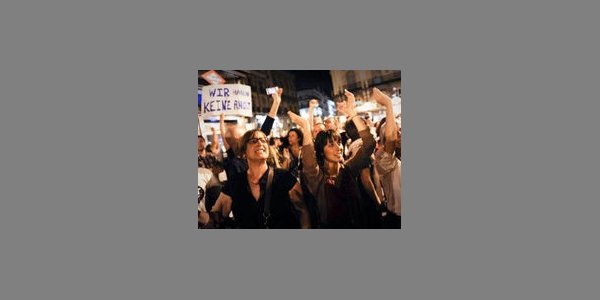 Image:#bruxellesrevolution : Plus de 500 manifestants