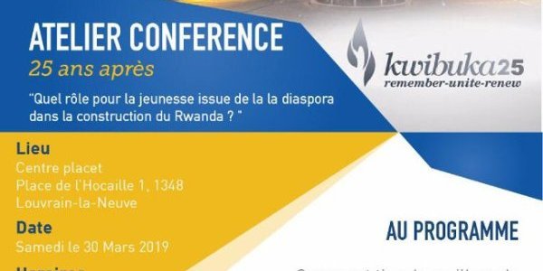 Image:Kwibuka25 | Louvain-la-neuve : 25 ans après, quel rôle pour la jeunesse