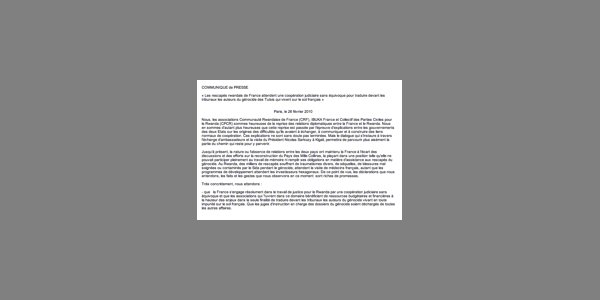 Image:Communiqué des associations françaises des rescapés du génocide Tutsis
